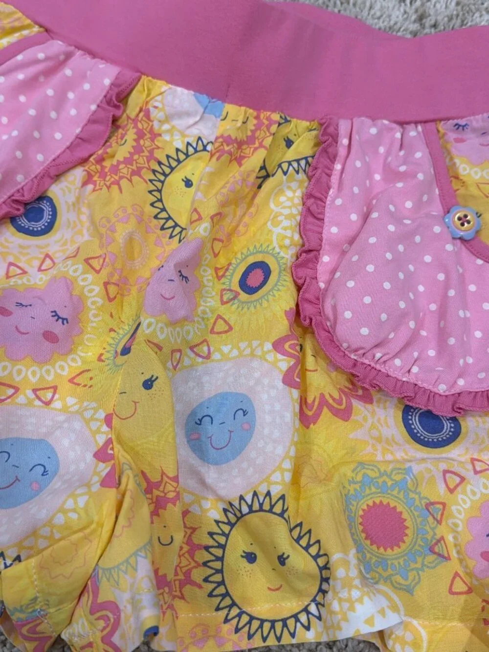 Matilda Jane Girls Dream Chasers Little Miss Sunshine Shorts 8 NWT